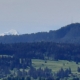 Au fond : le Mont Blanc